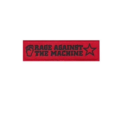 Immagine di Toppa ricamata con scritta&quot;Rage Against The Machine Machine_2