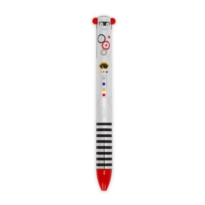 Immagine di Legami Penna Click&amp;Clack a Due Colori, Inchiostro Rosso e Nero, Scatto, Ideale per Scuola Ufficio Casa, Simpatica Robot, Idea Regalo, Bambini Adulti, Bicolore, Diametro Punta 1 mm