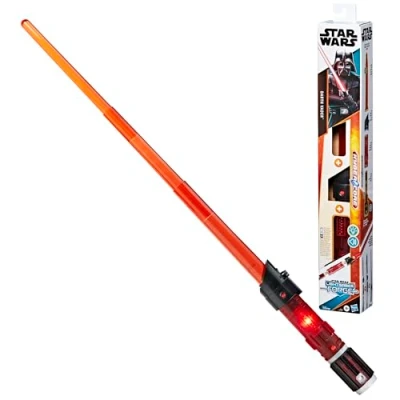 Immagine di Star Wars Hasbro Lightsaber Forge Kyber Core, Spada Laser Rossa Elettronica Personalizzabile di Darth Vader