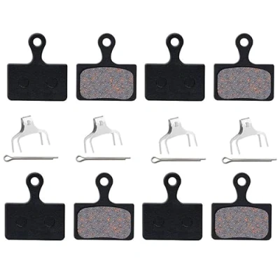 Immagine di SPTOZYG Parti di Scooter 4 Paia pastiglie Freno per Bici da Strada a Disco Shimano XTR M9100, Dura Ace R9170, GRX RX400, BR RS305, RS405, RS505, RS805, U500 Lunga Vita utile