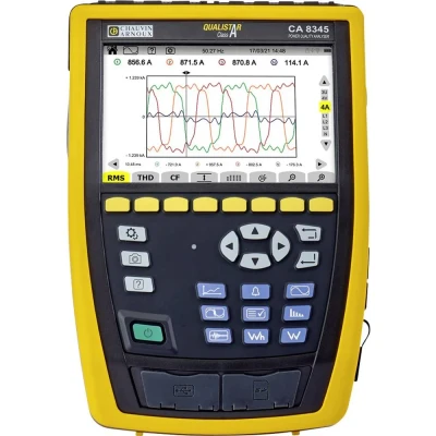 Immagine di Chauvin Arnoux CA 8345 Analizzatore di rete 3 fasi Display grafico, con funzione logger