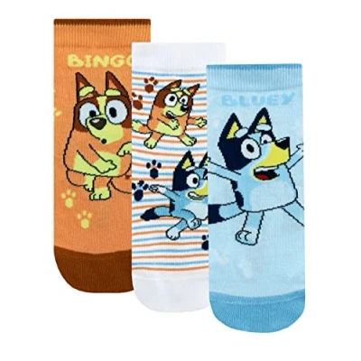 Immagine di BlueY Socks 3 Pack Calzini unisex per bambini ragazzi o ragazze Multicolore 27 30