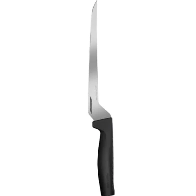Immagine di Fiskars Coltello per sfilettare, Hard Edge, Design Elegante, Lunghezza totale: 32,1 cm, Acciaio Inossidabile/Plastica, 1054946