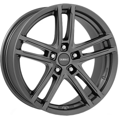 Immagine di DEZENT 5 fori 18Inch 108mm cerchio in lega TZ c graphite graphit matt TTZGHGA42CE Cerchione