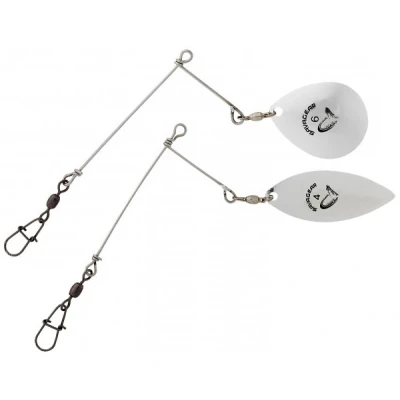 Immagine di Savage Gear Easyon Spinner Bait Kit L Silver 2Pcs Accessori da pesca