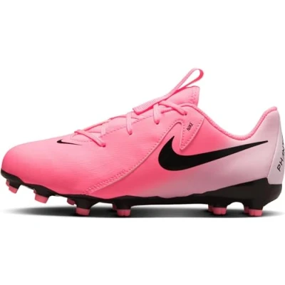 Immagine di Nike Performance JR Phantom GX II Academy FG/MG Unisex Scarpe da calcetto con tacchetti per bambini, Taglia: 37.5, Sunset pulse/black