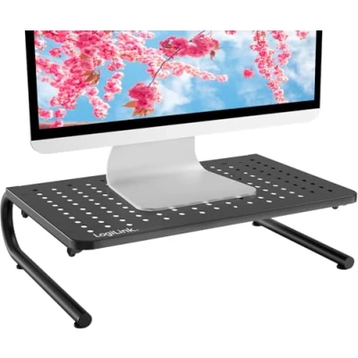 Immagine di LogiLink BP0059 1 parte Rialzo per monitor 33,0 cm (13) 81,3 (32) Nero