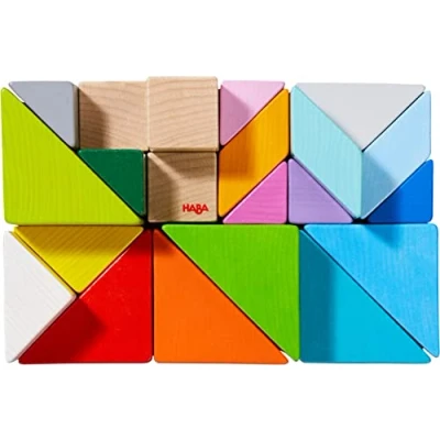 Immagine di HABA 305778 3D Arranging Game Tangram Cube, for Ages 2 and Up (Made in Germany)