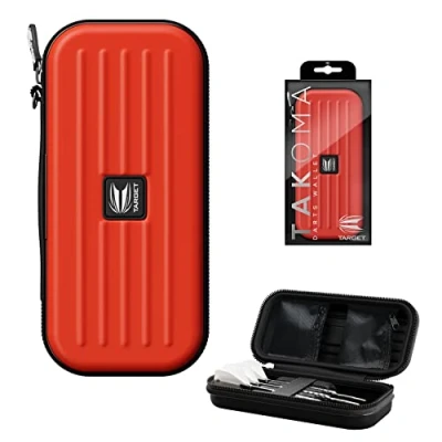 Immagine di Target Darts Rosso Takoma Regular Case Contiene x 1 Set di Freccette Portafoglio