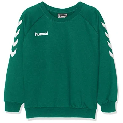 Immagine di hummel Hmlgo Felpa In Cotone Per Bambini, 176, Evergreen
