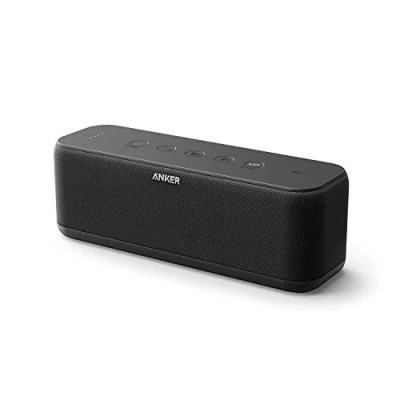 Immagine di Speaker Portatile Bluetooth Anker SoundCore Boost 20W con Tecnologia BassUp, 12 Ore di Autonomia, Resistente all&#039;Acqua IPX5, Raggio 20 metri Suono e Bassi Superiori