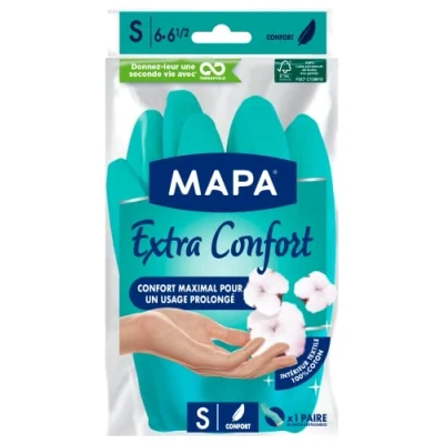 Immagine di Mapa 302436 Guanti ultra confortevoli, in lattice e nitrile