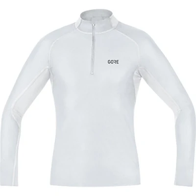 Immagine di GOREWEAR M GORE WINDSTOPPER Base Layer Thermo Maglia colla alt, Grigio Chiaro/Bianco, XXL