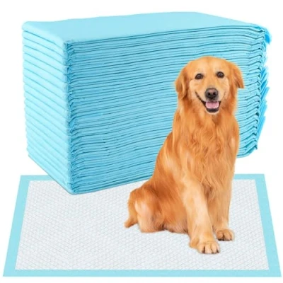 Immagine di Vexillic Tappetini Igienici per Cani, 20 Pezzi Traversine Cani 60x90cm, Assorbenti e Gatti Multiuso 6 Strati a Prova di Perdite con Superficie Asciugatura Rapida