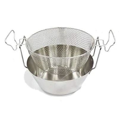 Immagine di Artame ART23230 Friggitrice con Fondo Termico, in Acciaio Inox, 36 cm