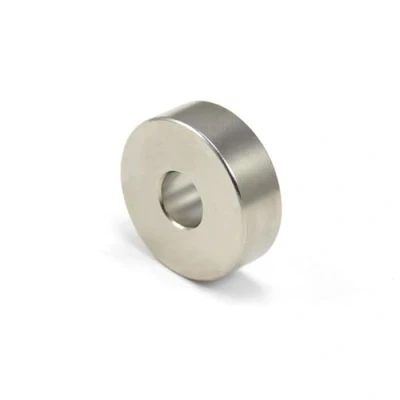Immagine di Magneta Anello Neodimio N42 Diametricamente Magnetizzato Per Arti, Mestieri, Produzione Di Modelli, Fai Da Te, Hobby, Ufficio E Casa 30Mm O.D. x 10mm I.D. Spessore