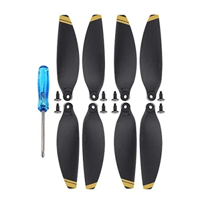 Immagine di WANGCL 2Pairs Drone Eliche per DJI Mavic Mini, a basso rumore Potente Spinta Accessori Finiture in oro
