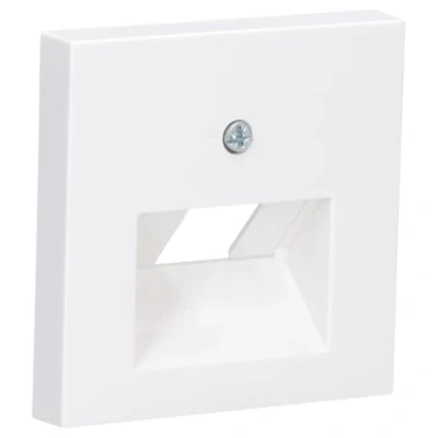Immagine di GIRA Placca di copertura PRESA UAE/IAE/ISDN System 55, Standard E2, Event, Event Chiara, Opaca, Esprit, ClassiX Bianco pulito (laccato) 0270 03