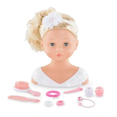 Immagine di Corolle Testa da parrucchiere, bambola, 10 accessori, 3 anni, 9000310040