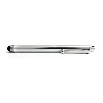 Immagine di SYSTEM S Stylus Pennino Capacitivo dello Schermo per Smartphone, Touch Screen del Telefono Cellulare, Tablet, PC, PDA, Argento