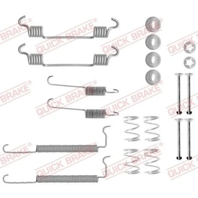 Immagine di QUICK BRAKE 105 0710 Kit accessori, Ganasce freno OPEL: Corsa C Hatchback, Tigra Twintop
