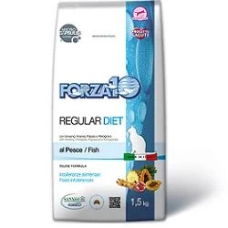 Immagine di Forza10 Regular Diet Pesce Crocchette gatto Set %: 3 x 1,5 kg