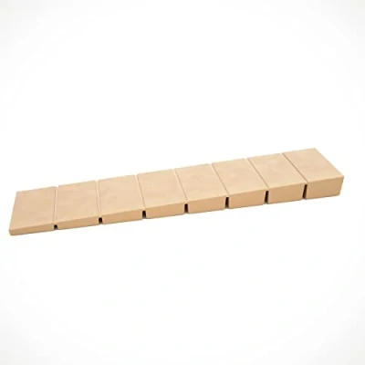 Immagine di 25 x sossai® Cunei per mobili/Cunei di arresto/Cunei compensazione in plastica con punti rottura teorici integrati MKB 100 Color : beige
