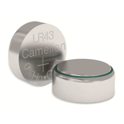 Immagine di Camelion 120 50212 AG 12 LR43 ricaricabile, Multicolore (Confezione da 2)