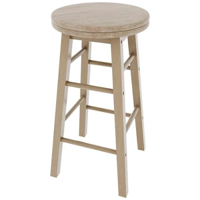 Immagine di Chef Vida Sgabello da Bar, in Legno, Colore: Marrone Chiaro, H 64 x L 32 P cm Circa