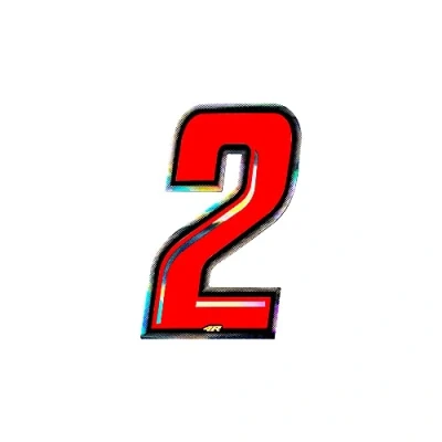 Immagine di 4R Quattroerre.it 13262 Numero Racing 2, Rosso