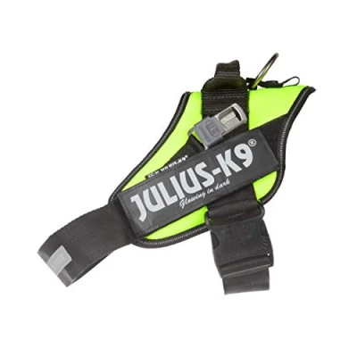 Immagine di Julius K9 IDC Imbracatura per Cani Blind Guide Senza Manico, Taglia 1, Neon