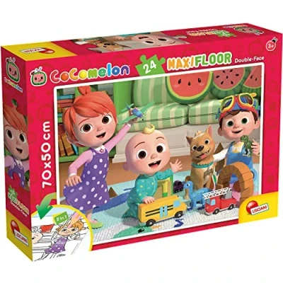 Immagine di Lisciani Giochi Cocomelon DF Maxifloor 24 A Sunny Day For Play, Multicolore, 90983