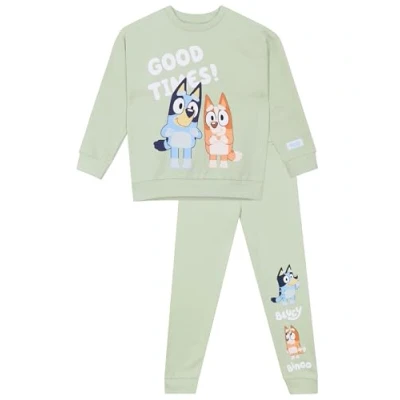 Immagine di BlueY Set Felpa E Joggers Da Ragazzo In Coordinato Merce Ufficiale Verde 3 4 Anni