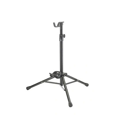 Immagine di K&amp;M 149/2 stand per sassofono tenore, nero base pieghevole altezza fino a 105 cm adatto baritono e corno alto