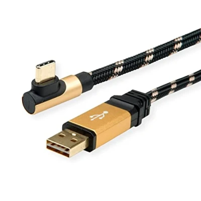 Immagine di Roline Cavo USB 2.0 Spina A, C® 3.00 m Multicolore Schermato 11.02.9062