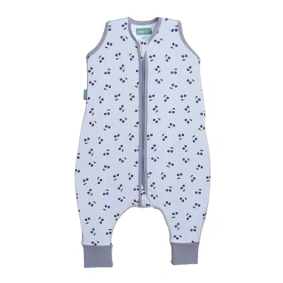 Immagine di molis&amp;co Sacco nanna con piedini estivi 0.5 TOG Ultra fresco e Leggero 100% Cotone (Oeko TEX 100) Cherries (3 6 mesi)