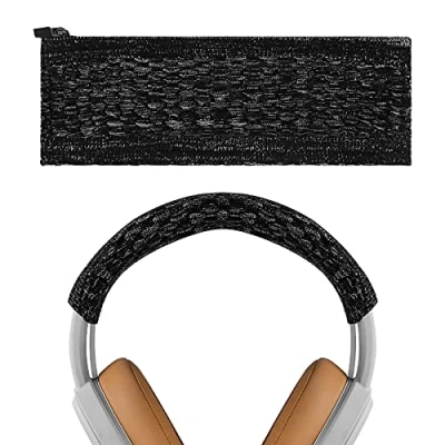 Immagine di Geekria Copertura per fascia in tessuto lavorato a maglia compatibile con cuffie Sony WH1000XM5, WH1000XM4, WH1000XM3, protezione cuscino la testa, parte di riparazione, facile installazione