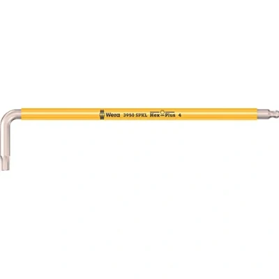 Immagine di Wera, 3950 SPKL Multicolour Chiave a L, metrica, in acciaio inox, 4,0 x 137 mm