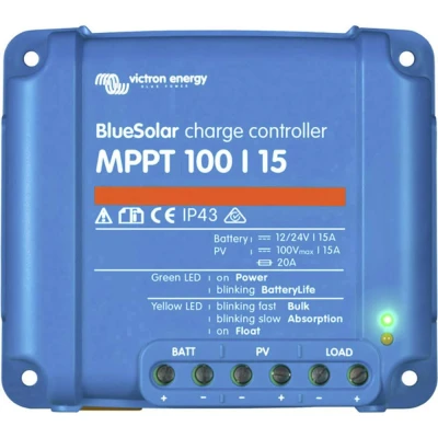 Immagine di Victron Energy SCC010015200R Regolatore di carica MPPT 12 V, 24 V 15 A