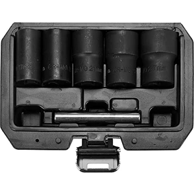Immagine di YATO YT 06032 Serie di estrattori per viti 6 17 mm, 19 21 23 27 mm