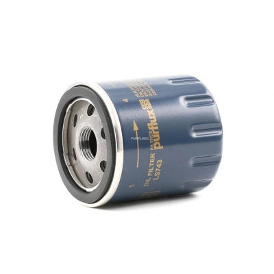 Immagine di PURFLUX LS743 Filtro olio 3/4&quot; 16 ad avvitamento TOYOTA: Aygo, iQ, Corolla IX Hatchback, CITROËN: C1 I, II, SUZUKI: Jimny SUV, SWIFT 3