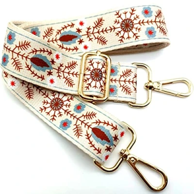 Immagine di Tracolla per Borse Donna Colorato Cinghia Della Borsa Larga, Regolabile con Gold Moschettone, Durevole Crossbody Borsa, Borsetta, Chitarra DIY Spalla Accessori Ragazze, 13