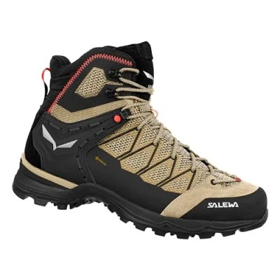 Immagine di Salewa MTN Trainer LITE MID GTX Scarpa da hiking, Donna, Taglia: 40, Quicksand/black Pelle / sintetico
