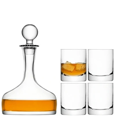 Immagine di LSA BR28 Bar, set da whisky, 1.6 l, 250 ml, Trasparente
