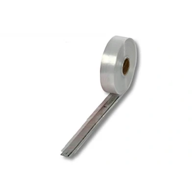Immagine di 1 rotolo di pellicola per tubo flessibile da 80 mm x 250 m, imballaggio, plastica, trasparente saldabile, uso alimentare