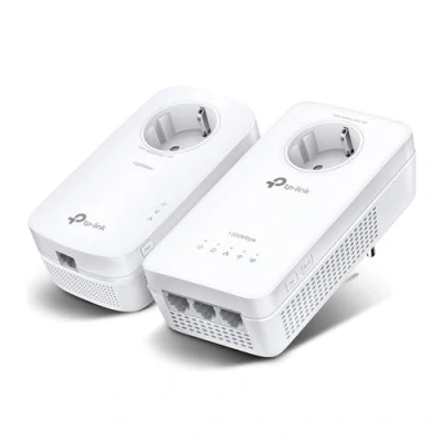 Immagine di TP Link TL WPA8631P Kit Powerline WiFi, AV1300 Mbps su Powerline, AC1200 WiFi Dual Band, 3 Porte Gigabit, Plug and Play, HomePlug AV2