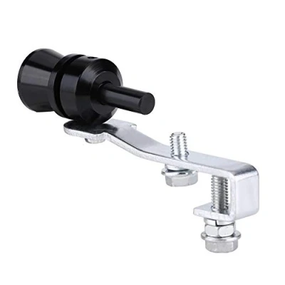 Immagine di Tubo di scarico del Fischio suono Turbo, Car Turbo Silenziatore scappamento Simulatore valvola automatico falso, Sounder Maker Car(M Nero)