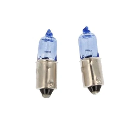 Immagine di CARALL 2 Pezzi Lampade Alogene 12V Bianche ad Effetto Xenon (H10W 10W BA9s 64113 LLB433A)