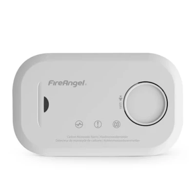 Immagine di FireAngel allarme e rilevatore di monossido carbonio, FA6813, sensore durata 10 anni, CO per casa con batterie AA, carbonio portatile, monitor pulsante