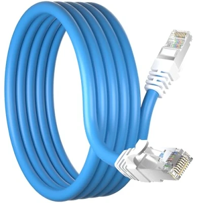 Immagine di Cavo Ethernet 15 metri, Lungo Alta Velocità RJ45 di Rete, Cat7 Schermato Internet 15m Gigabit LAN SFTP PiMF Anti interferenza, 600MHz Banda Llarga Patch per Router Modem